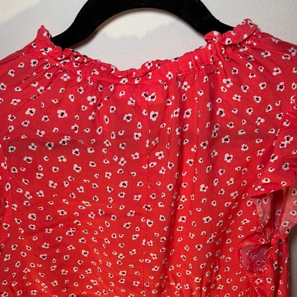 GAP Ruffled Blouse with Peter Pan Collar - Picture 6 of 12